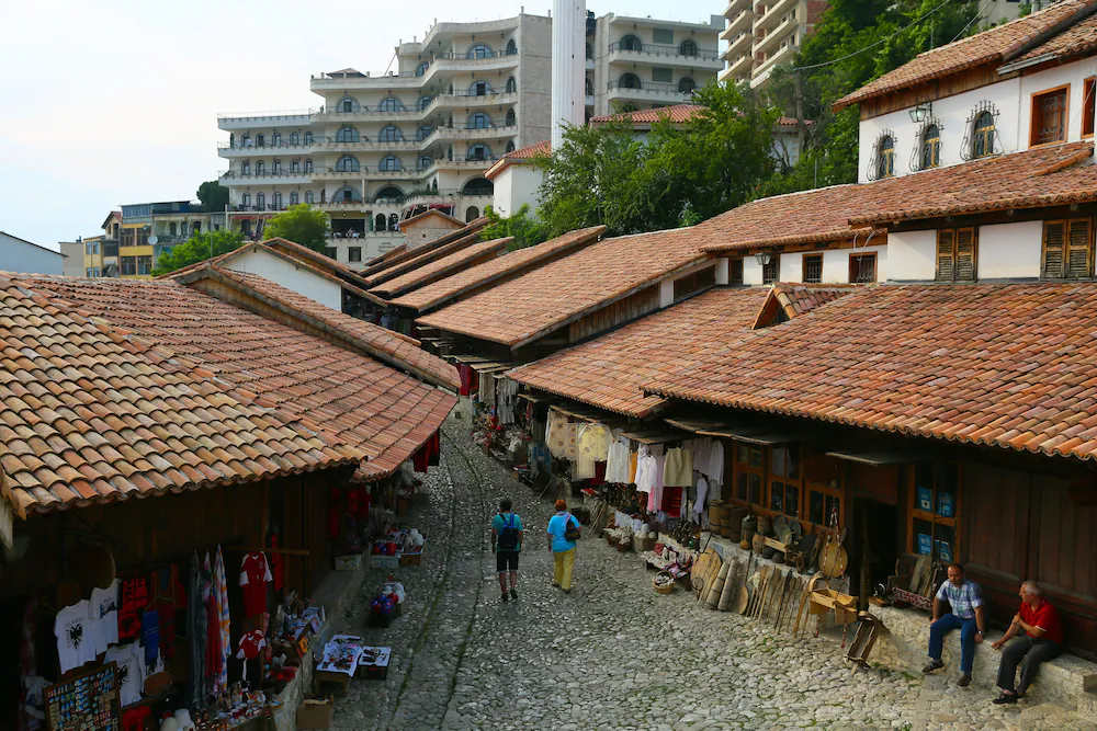 Hotel panorama en Kruje Albania