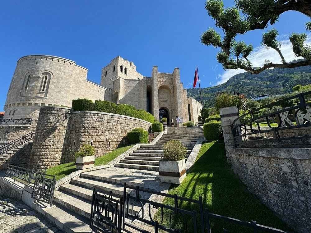 Castillo de Kruje en Albania 