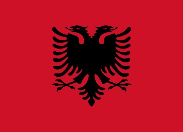 Bandera de Albania